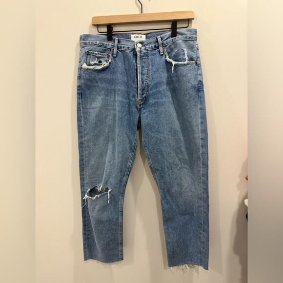 AGOLDE Jamie High Rise Classic Straight Jeans (size 29) - Picture 5 of 7